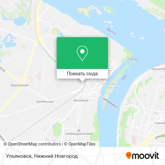 Карта Ульяновск