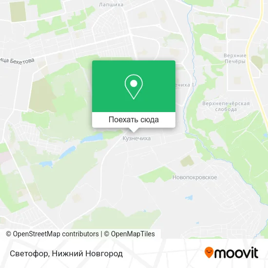 Карта Светофор