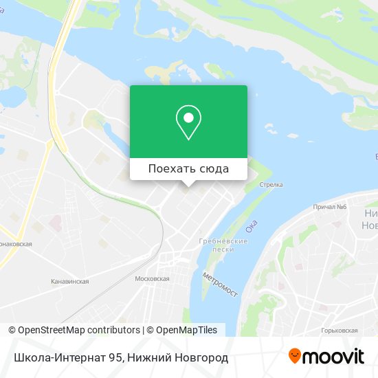 Карта Школа-Интернат 95