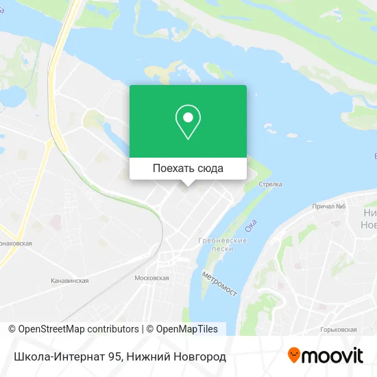 Карта Школа-Интернат 95