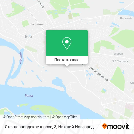 Карта Стеклозаводское шоссе, 3