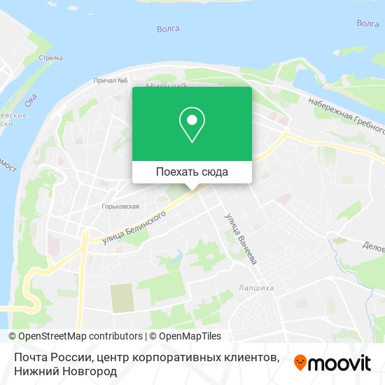 Карта Почта России, центр корпоративных клиентов