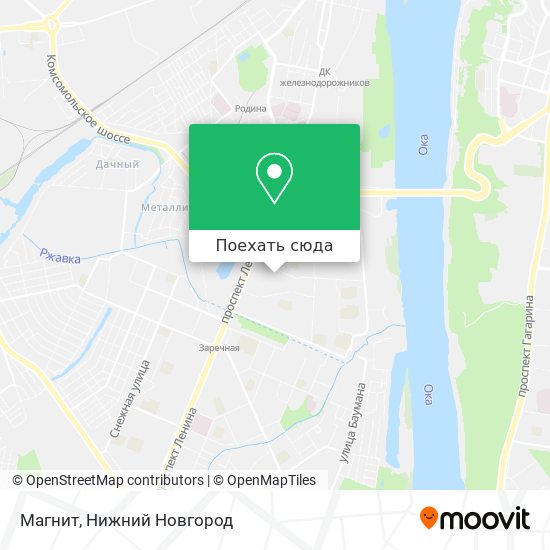Карта Магнит