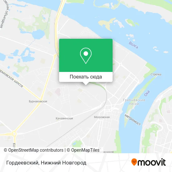 Карта Гордеевский