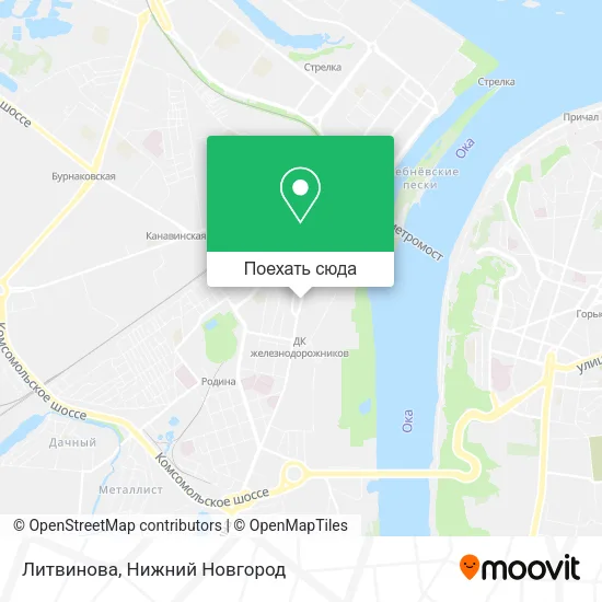 Карта Литвинова