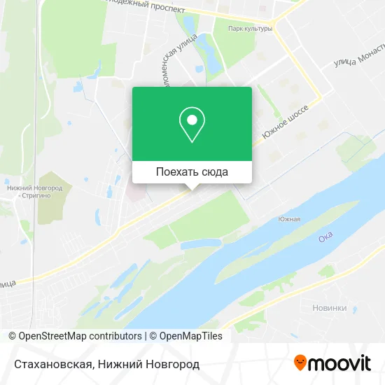 Карта Стахановская