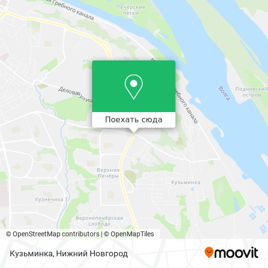 Карта Кузьминка