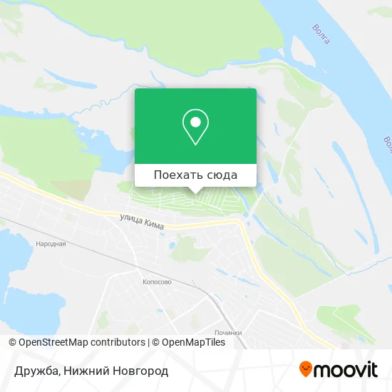 Карта Дружба
