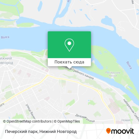 Карта Печерский парк