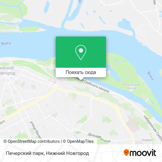 Карта Печерский парк