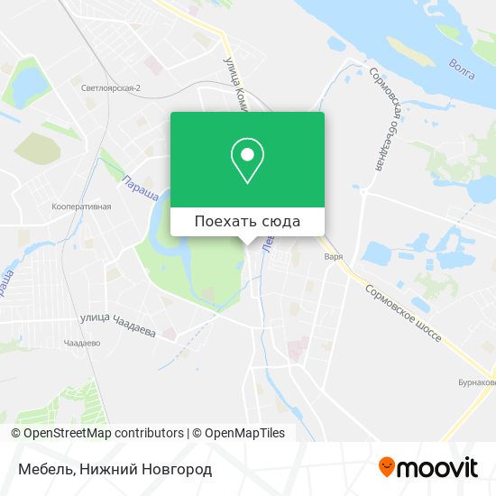 Карта Мебель