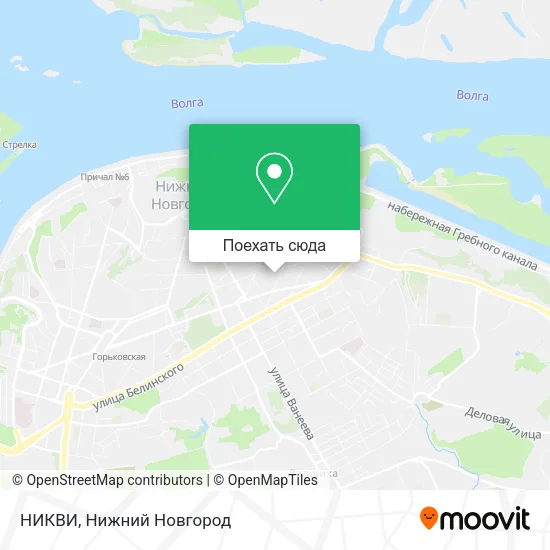 Карта НИКВИ