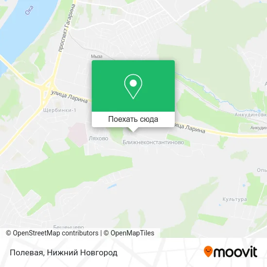 Карта Полевая