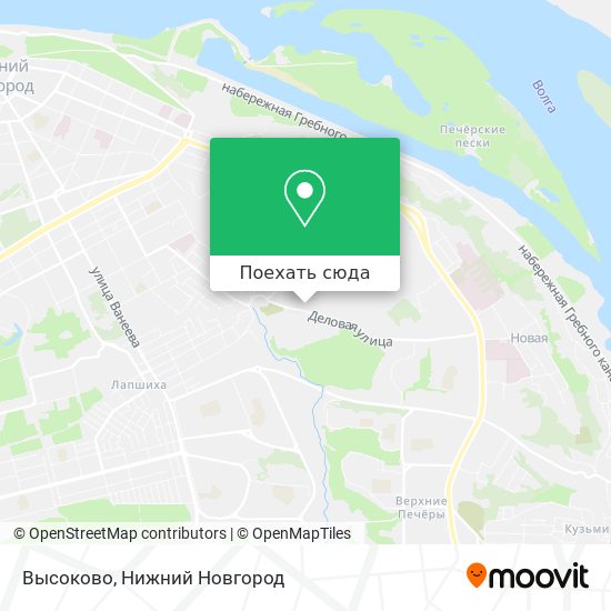 Карта Высоково