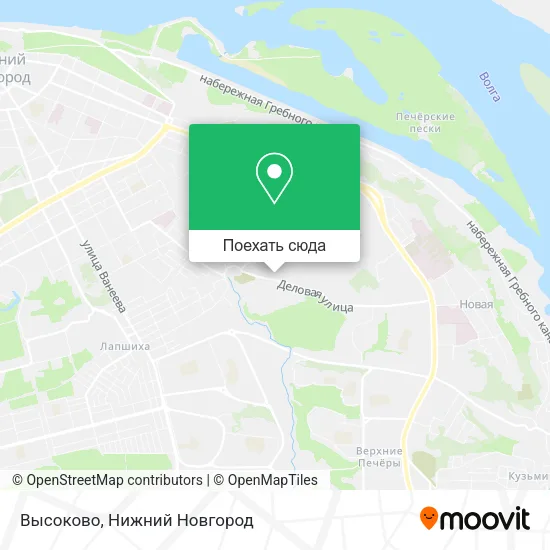 Карта Высоково