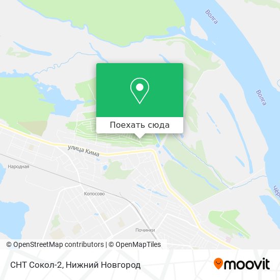 Карта СНТ Сокол-2