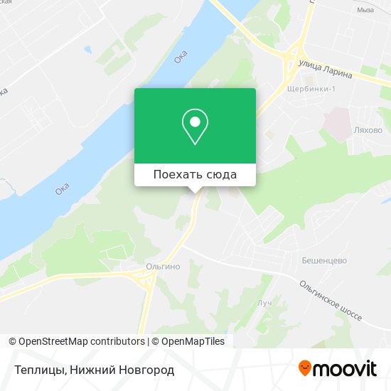 Карта Теплицы