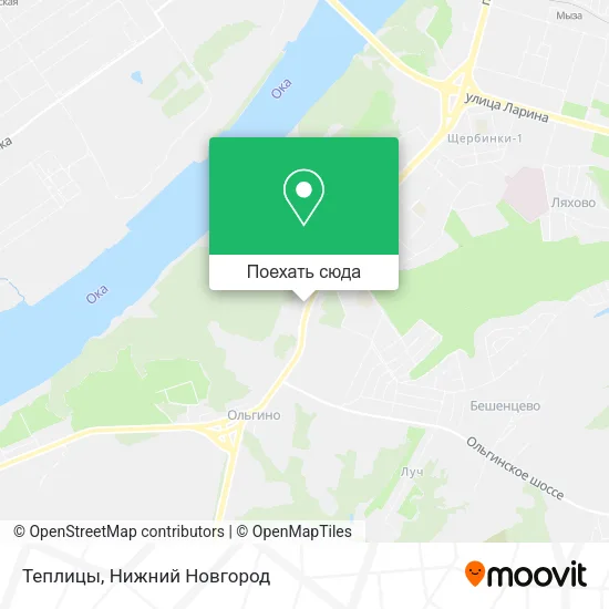 Карта Теплицы