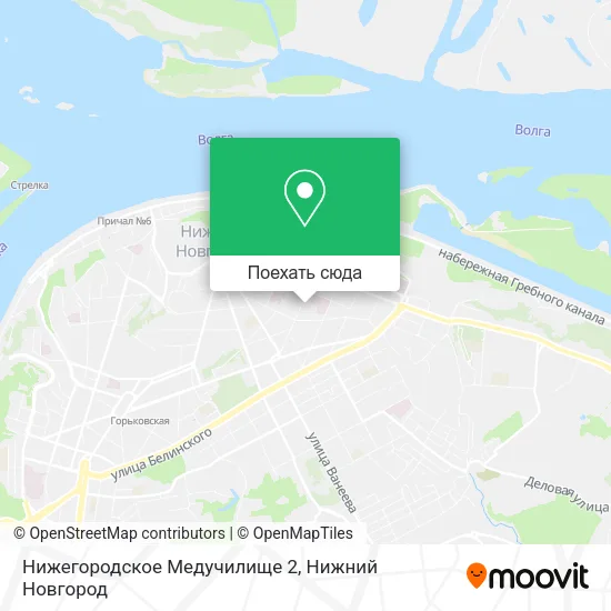 Карта Нижегородское Медучилище 2