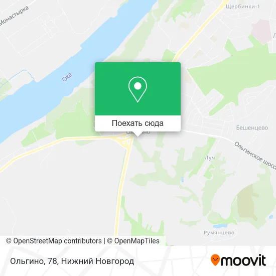 Карта Ольгино, 78