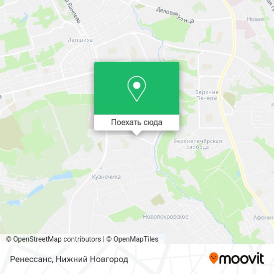 Карта Ренессанс