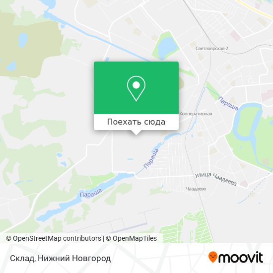 Карта Склад