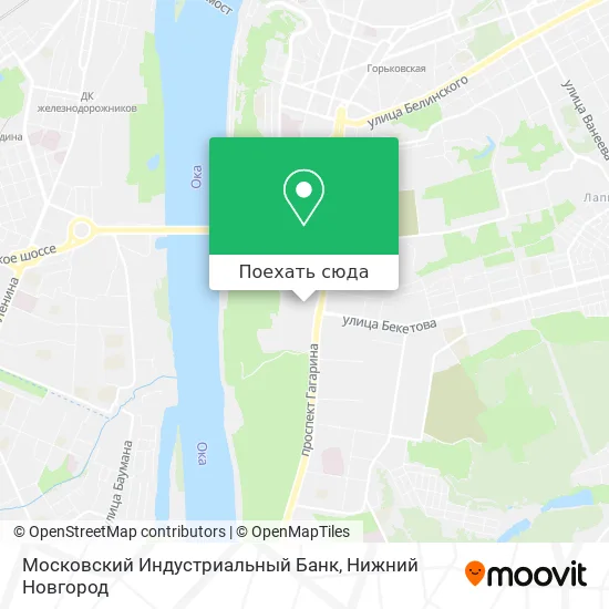 Карта Московский Индустриальный Банк