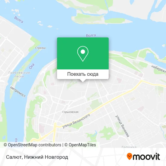 Карта Салют