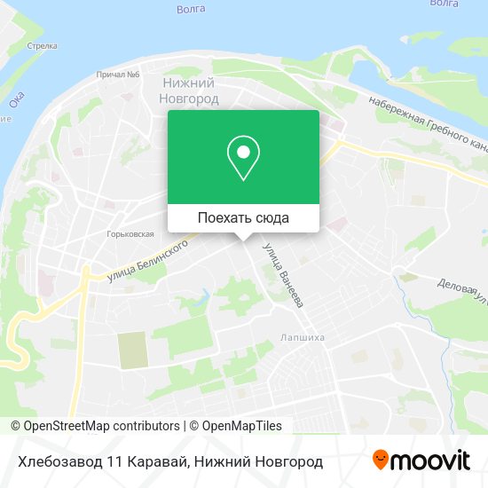 Карта Хлебозавод 11 Каравай