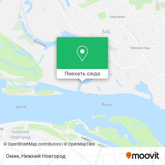 Карта Омик