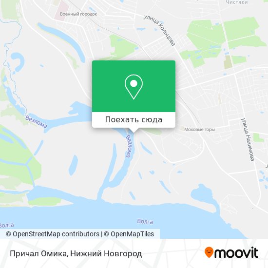 Карта Причал Омика