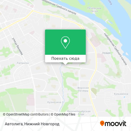 Карта Автолига