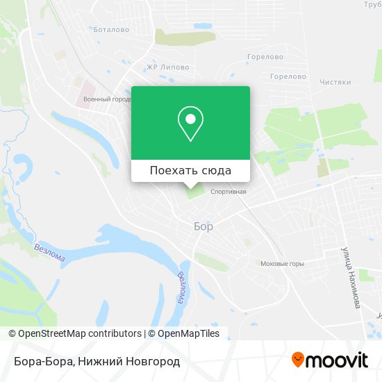 Карта Бора-Бора
