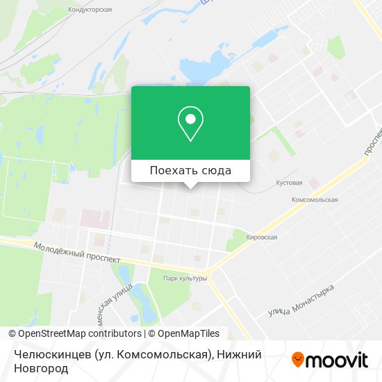 Карта Челюскинцев (ул. Комсомольская)
