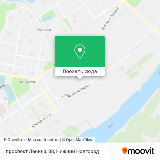 Карта проспект Ленина, 88