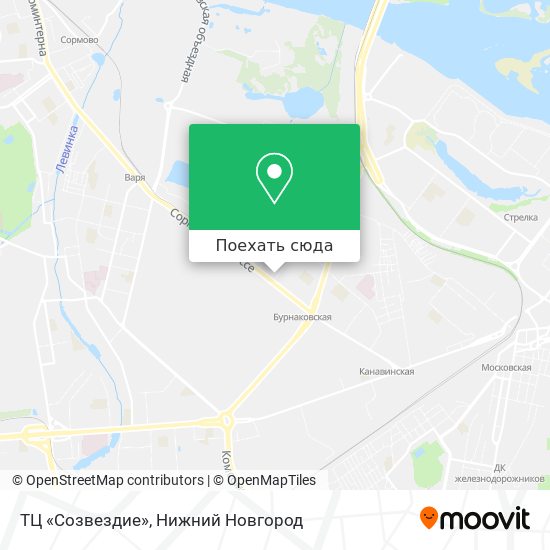 Карта ТЦ «Созвездие»