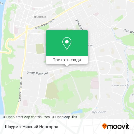 Карта Шаурма