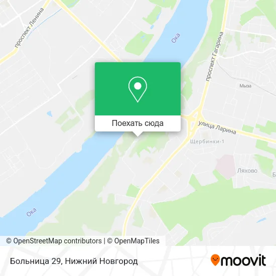 Карта Больница 29