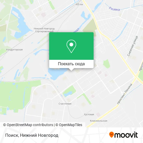 Карта Поиск