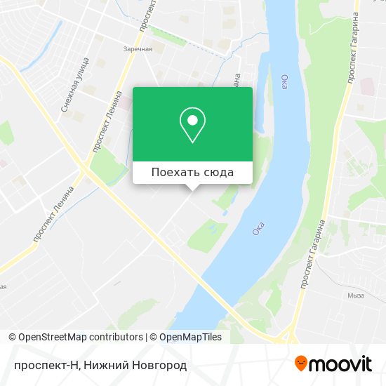 Карта проспект-Н