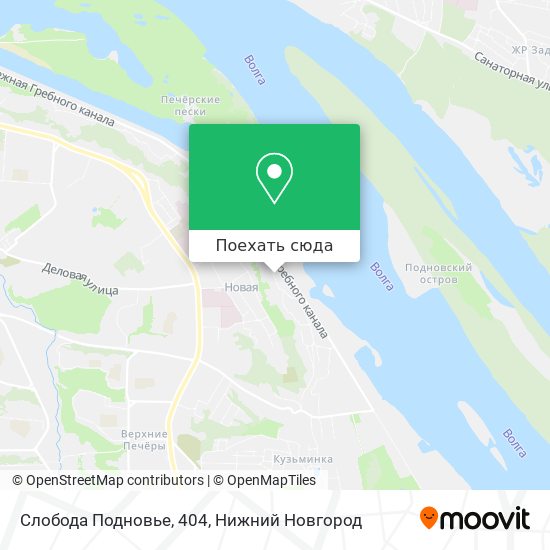 Карта Слобода Подновье, 404