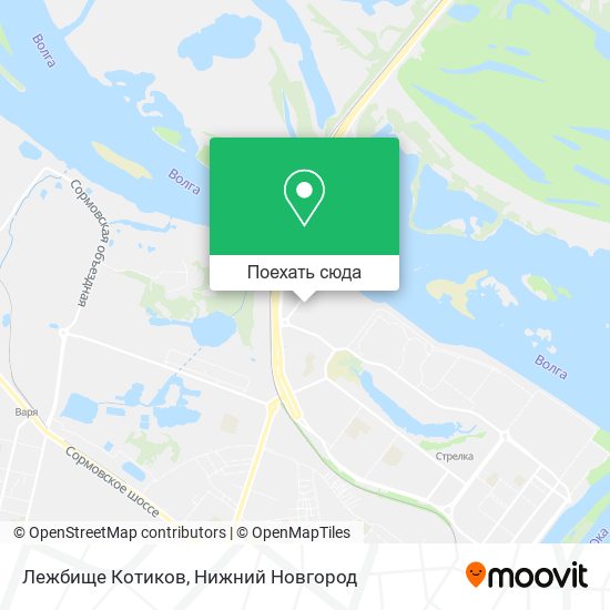 Карта Лежбище Котиков