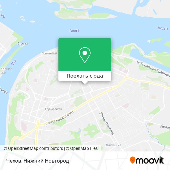Карта Чехов
