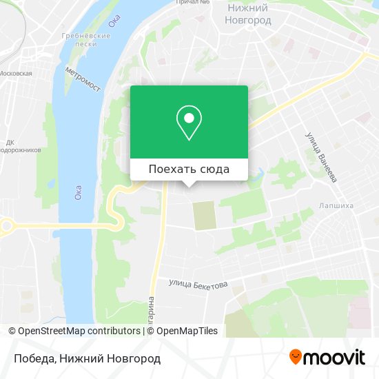 Карта Победа