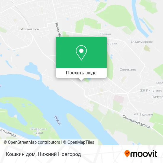 Карта Кошкин дом