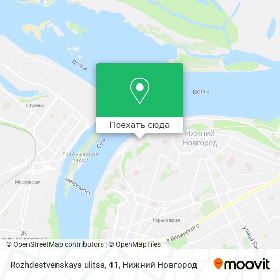 Карта Rozhdestvenskaya ulitsa, 41