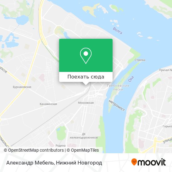 Карта Александр Мебель