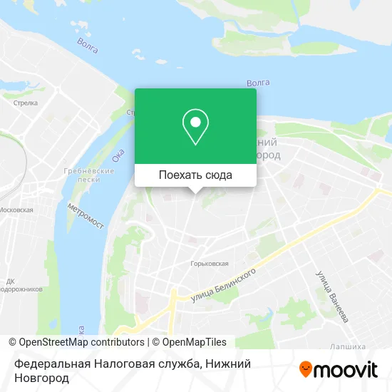 Карта Федеральная Налоговая служба