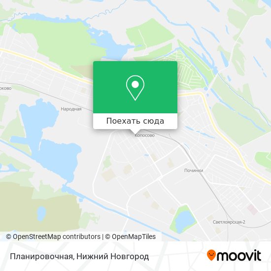 Карта Планировочная