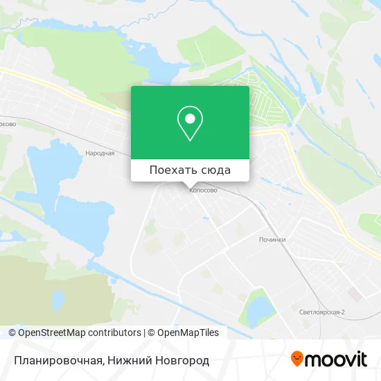 Карта Планировочная